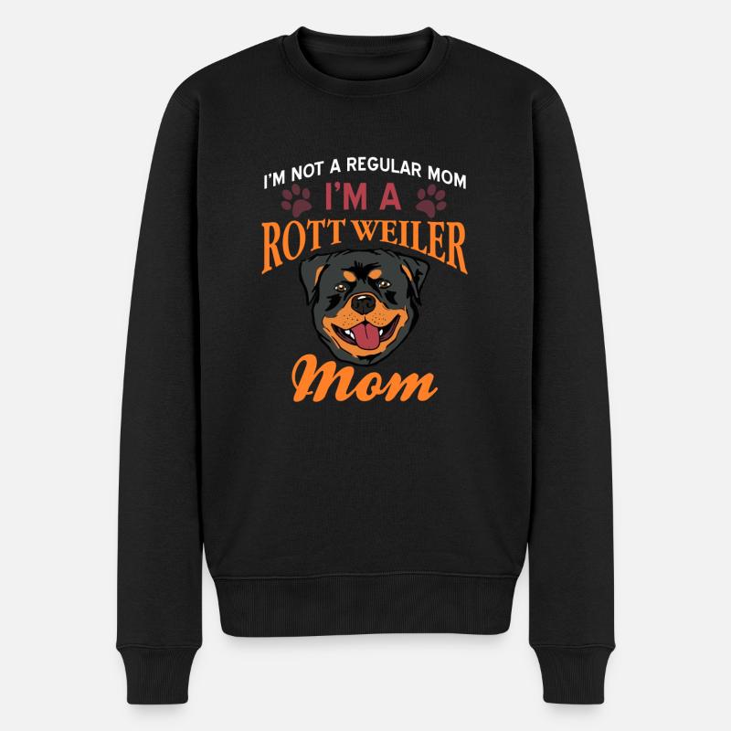 Rottweiler - Männer Premium Bio Pullover - Schwarz