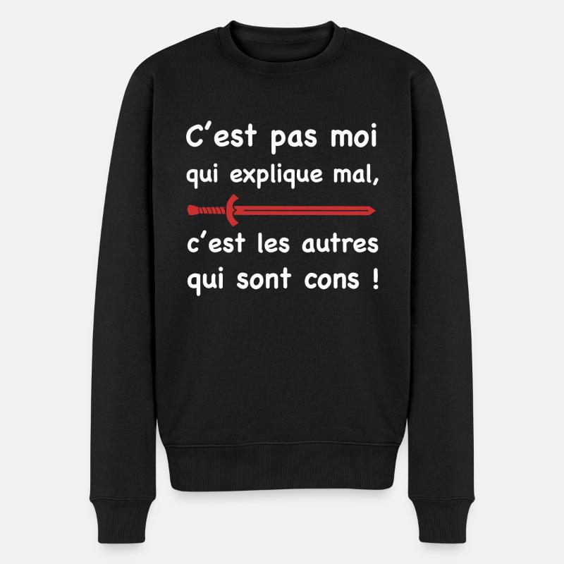 Humour Kaamelot - Pull Premium bio Homme - noir
