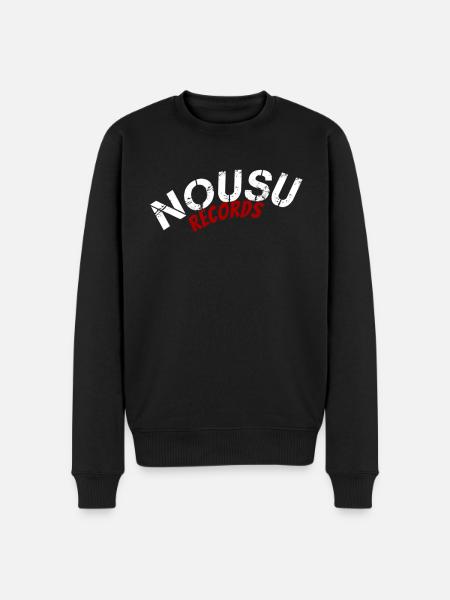 Anstieg der Rekorde - Männer Premium Bio Pullover - Schwarz
