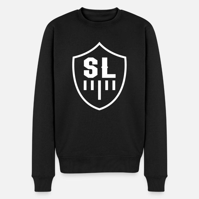 SL - Männer Premium Bio Pullover - Schwarz