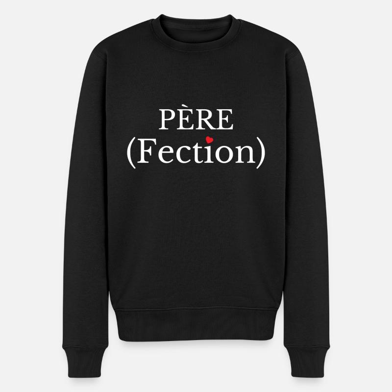 PÈRE (Fection) ! - Pull Premium bio Homme - noir