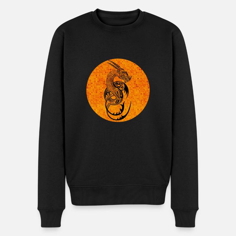 dragon japonais - Pull Premium bio Homme - noir