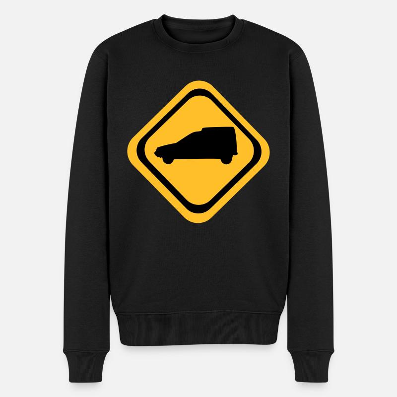 Route C15 - Pull Premium bio Homme - noir