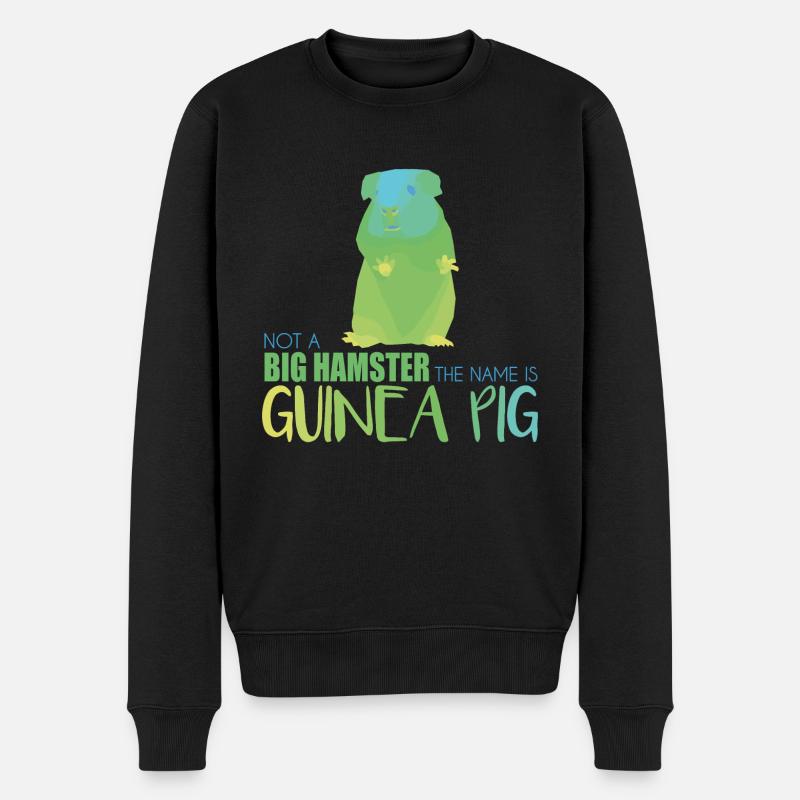 Cobaye Genschenk - Pull Premium bio Homme - noir