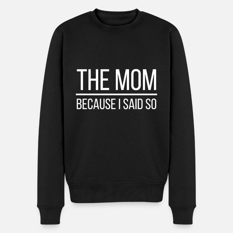 La mère de la maison - Pull Premium bio Homme - noir