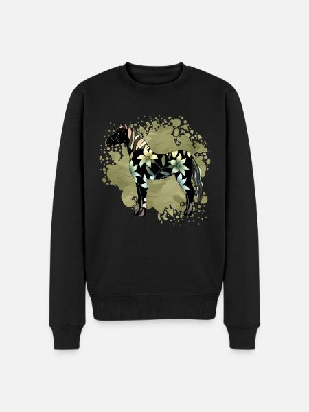 Cheval - Pull Premium bio Homme - noir