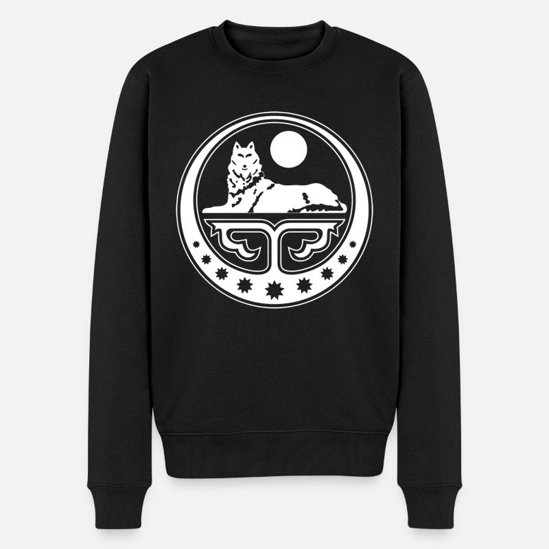 Chechen Geschenk Tschetschenien Dagestan Grosny - Männer Premium Bio Pullover - Schwarz