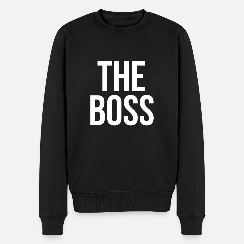 The boss - Pull Premium bio Homme - noir