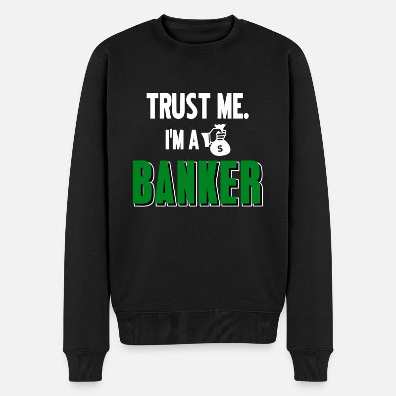 Banque de cadeau - Pull Premium bio Homme - noir