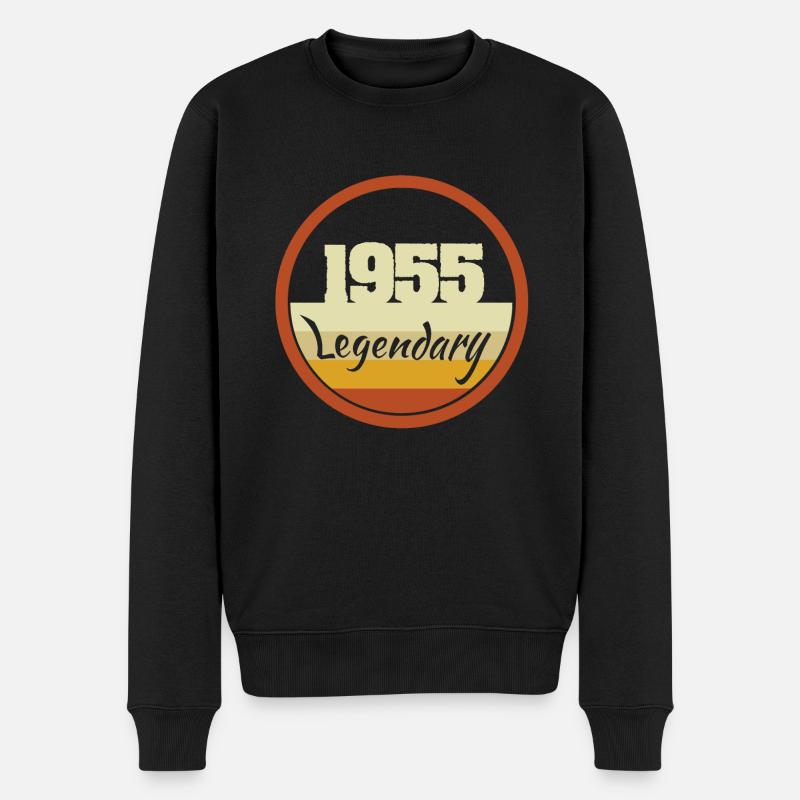 Legendary 1955 - Pull Premium bio Homme - noir