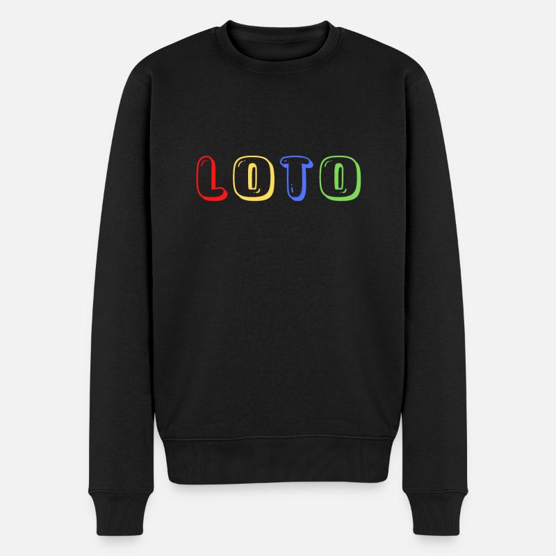 LOTO - Pull Premium bio Homme - noir