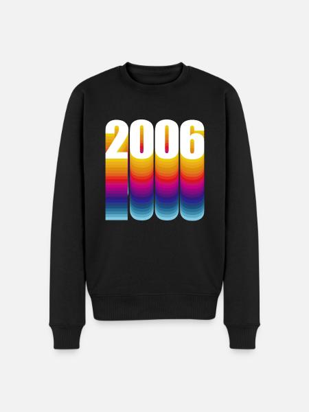 Year of birth 2006 - Men's Premium Organic Jumper - black