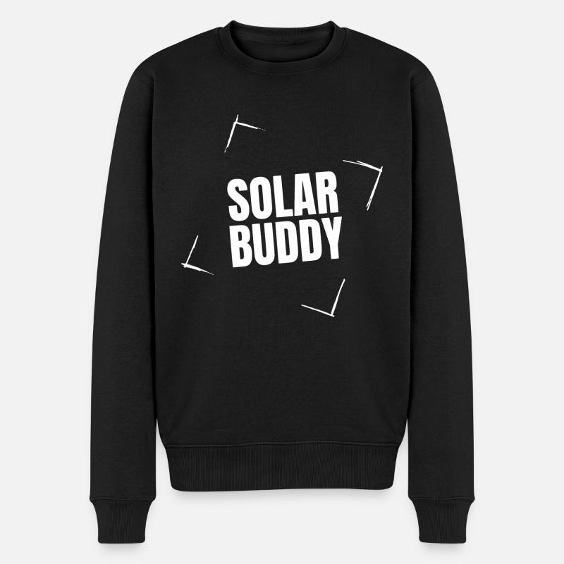Copain solaire - Pull Premium bio Homme - noir