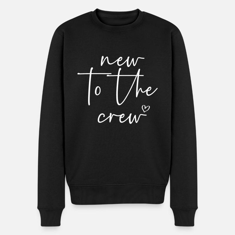 Nouveau dans l’équipage - Pull Premium bio Homme - noir