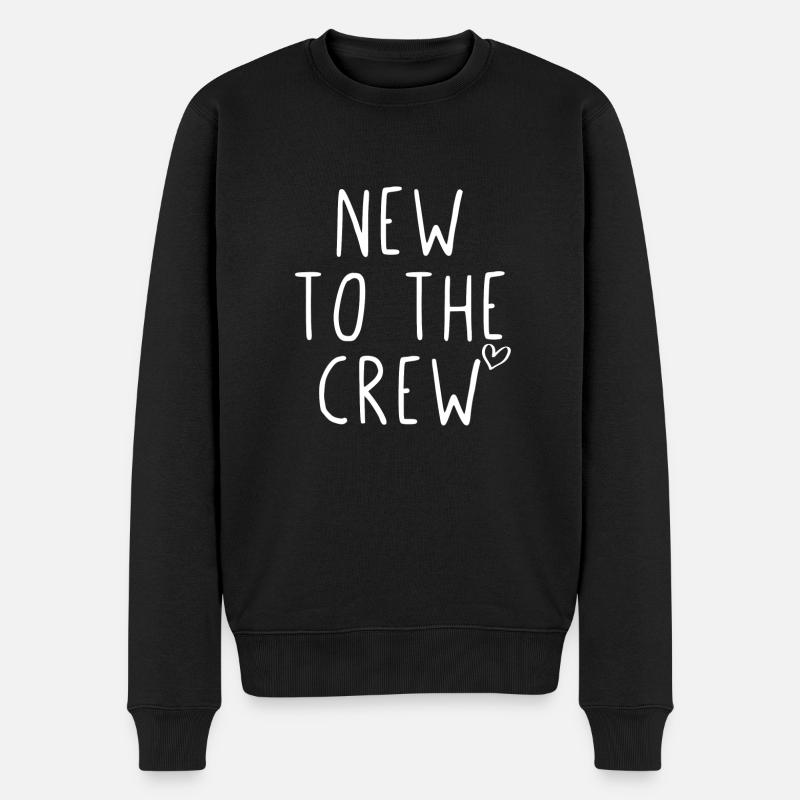 Nouveau dans l’équipage - Pull Premium bio Homme - noir