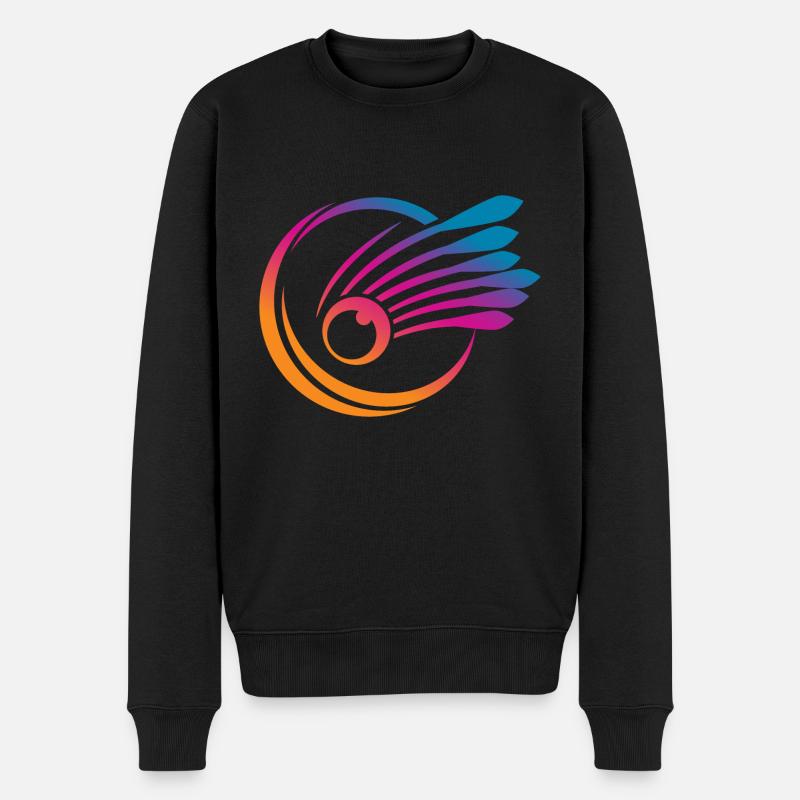 Badminton - Pull Premium bio Homme - noir