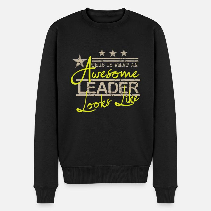 chef - Pull Premium bio Homme - noir