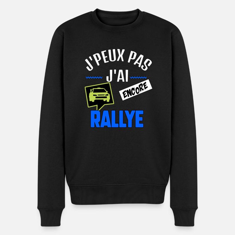 J’peux pas j’ai rallye - Pull Premium bio Homme - noir