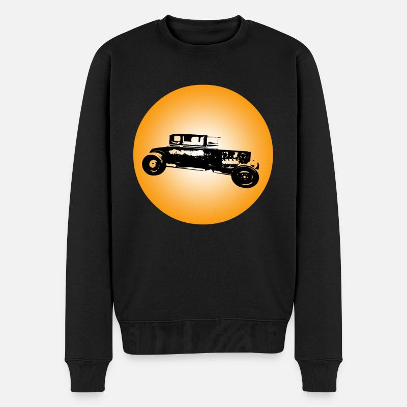 Voiture - Pull Premium bio Homme - noir