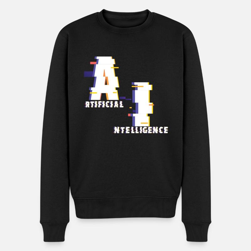 Artificial intelligence - Men's Premium Organic Jumper - black