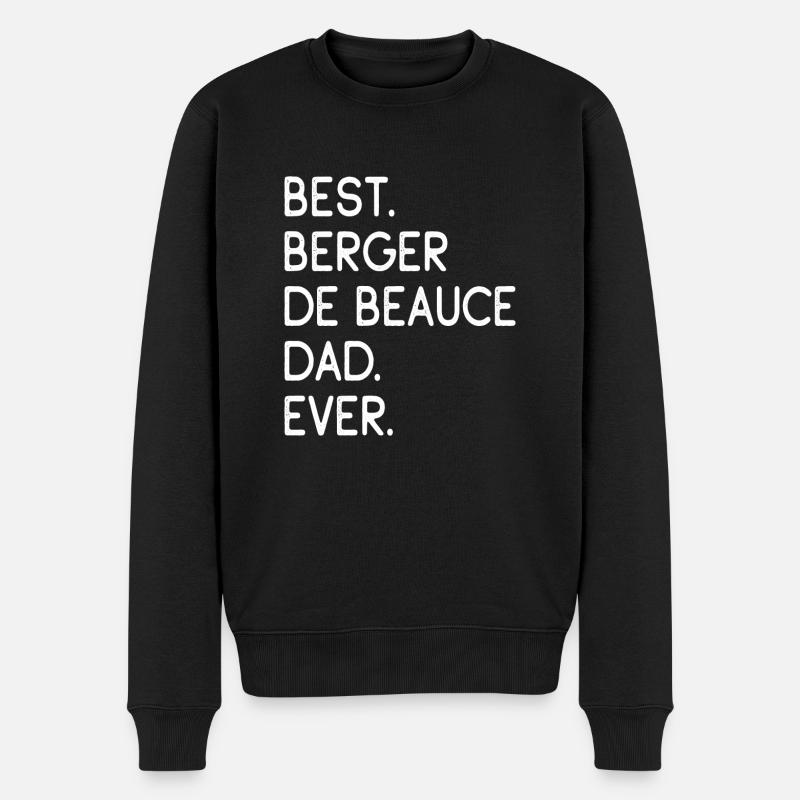 Berger De Beauce Papa - Pull Premium bio Homme - noir