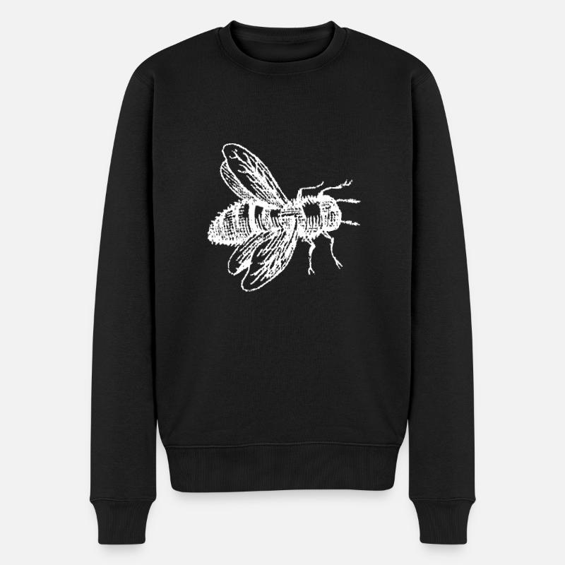 APES - abeille forestière - Pull Premium bio Homme - noir