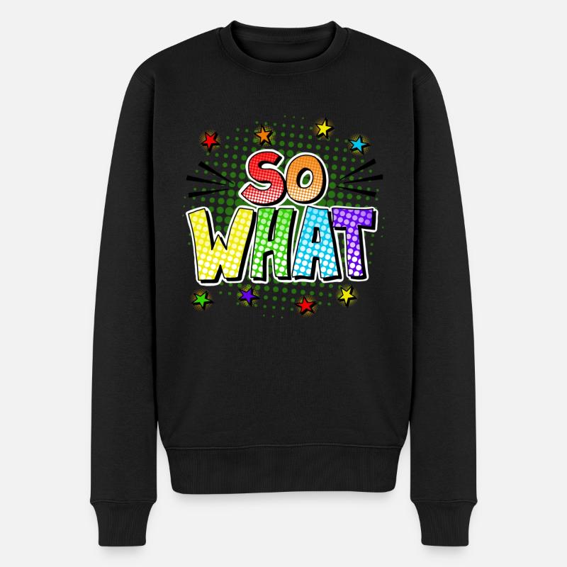 Et alors - Pull Premium bio Homme - noir