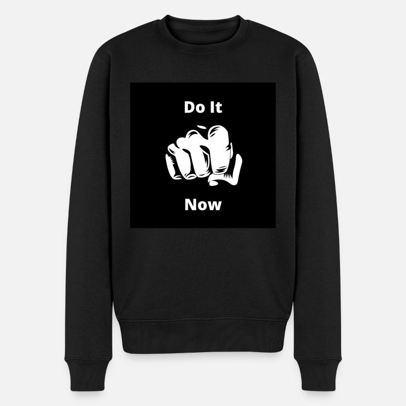 Maintenant - Pull Premium bio Homme - noir