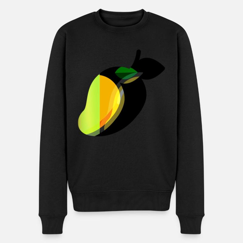 MANGOLOVE - Männer Premium Bio Pullover - Schwarz