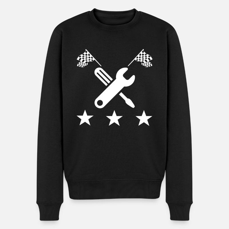 Garage - Pull Premium bio Homme - noir