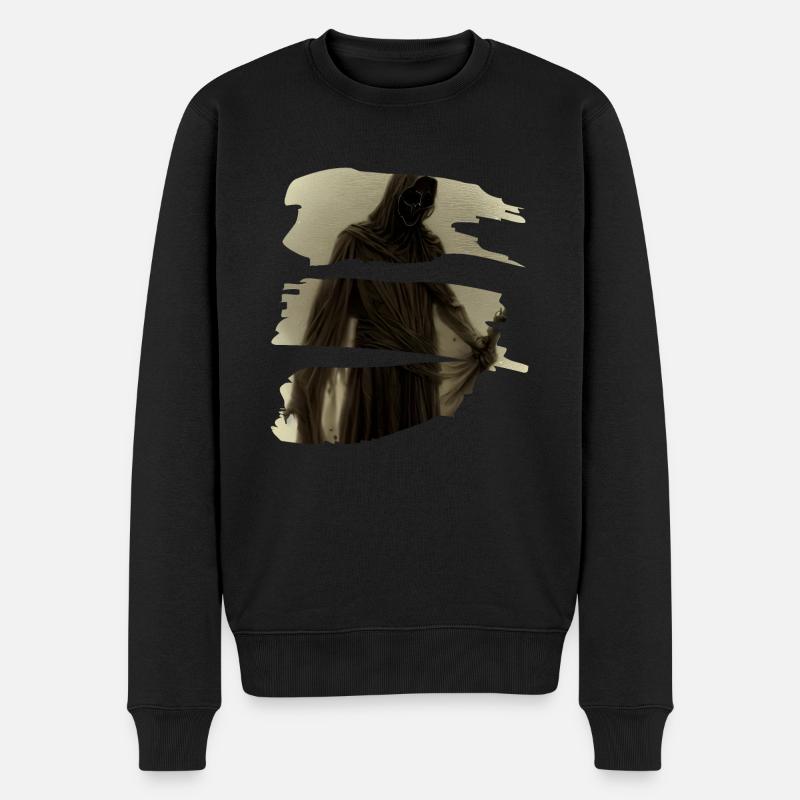 d’Halloween - Pull Premium bio Homme - noir