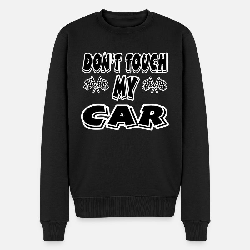 Voiture - Pull Premium bio Homme - noir