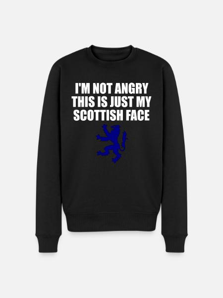 scottish - Men's Premium Organic Jumper - black