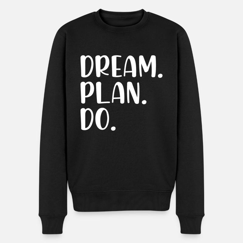 Plan de rêve Faire - Pull Premium bio Homme - noir