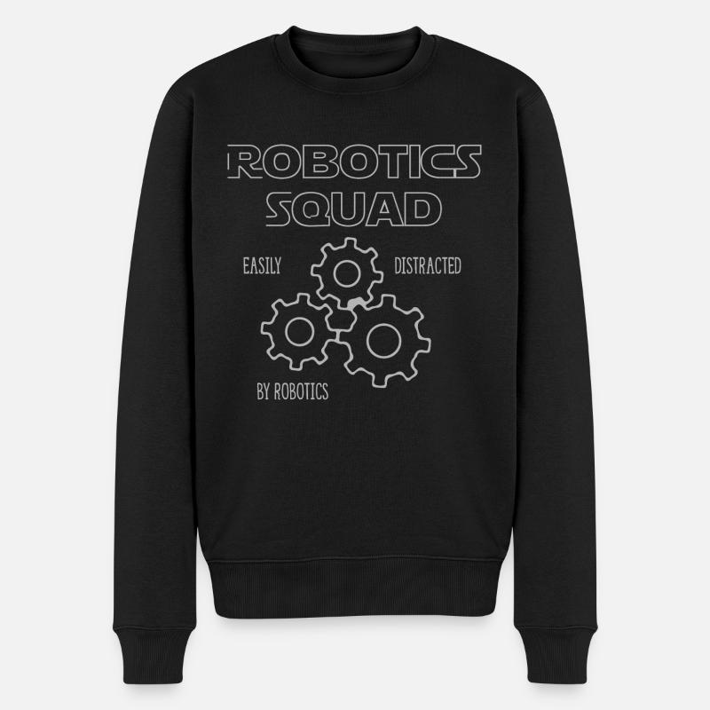 Robotics Squad Ingénierie de - Pull Premium bio Homme - noir