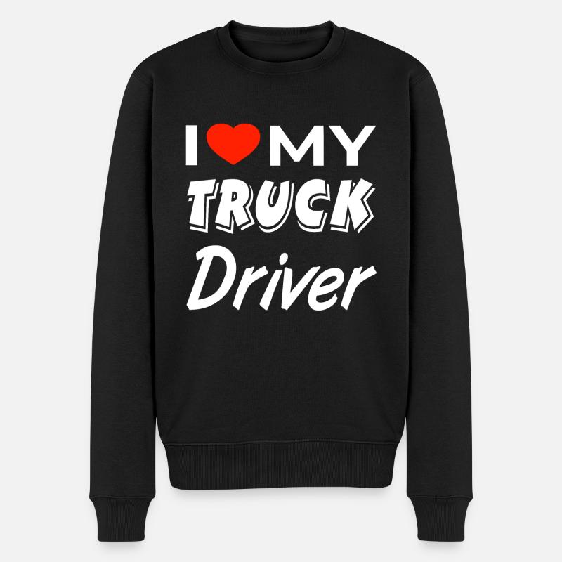 Camion - Pull Premium bio Homme - noir