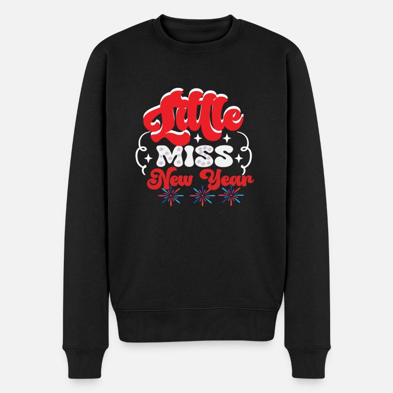 Petite Miss Nouvel An - Pull Premium bio Homme - noir