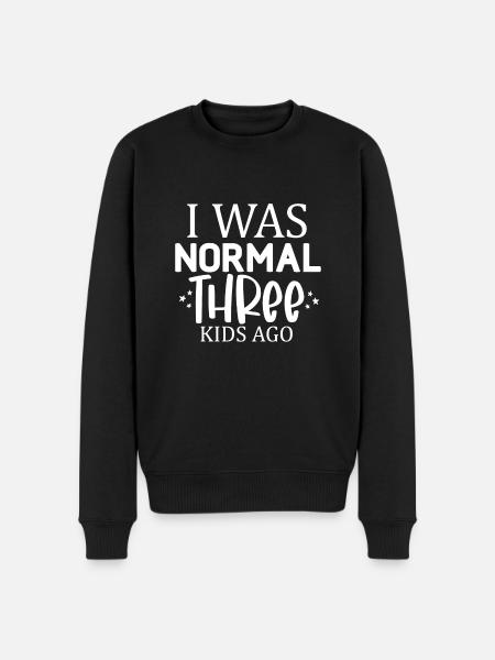 mummy - Men's Premium Organic Jumper - black