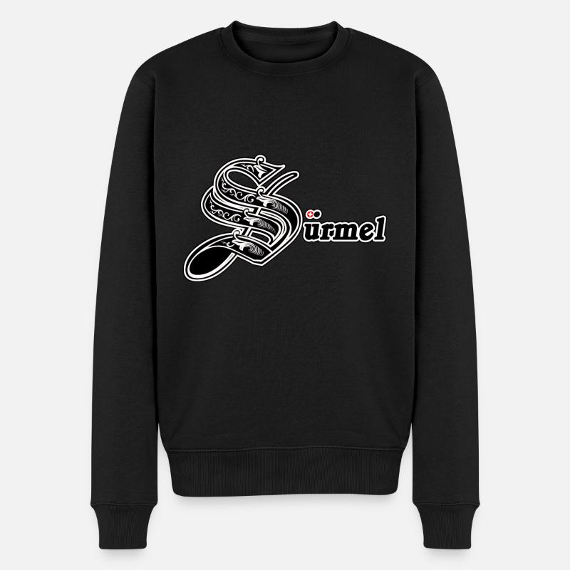 Sürmel - Männer Premium Bio Pullover - Schwarz