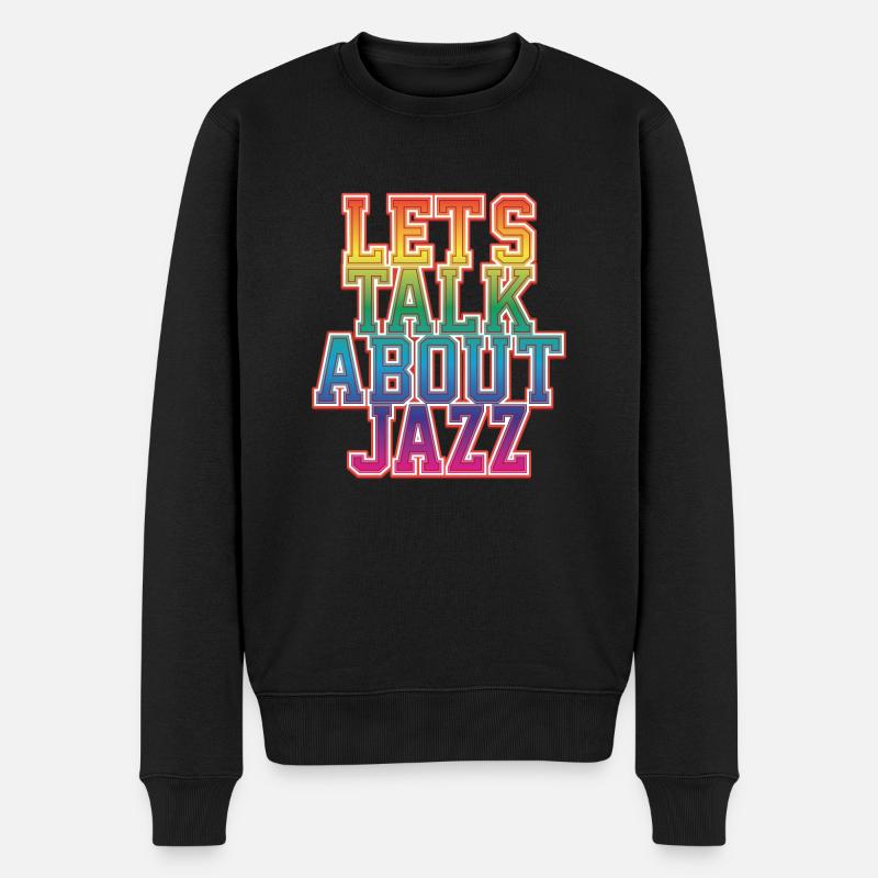 le jazz - Pull Premium bio Homme - noir