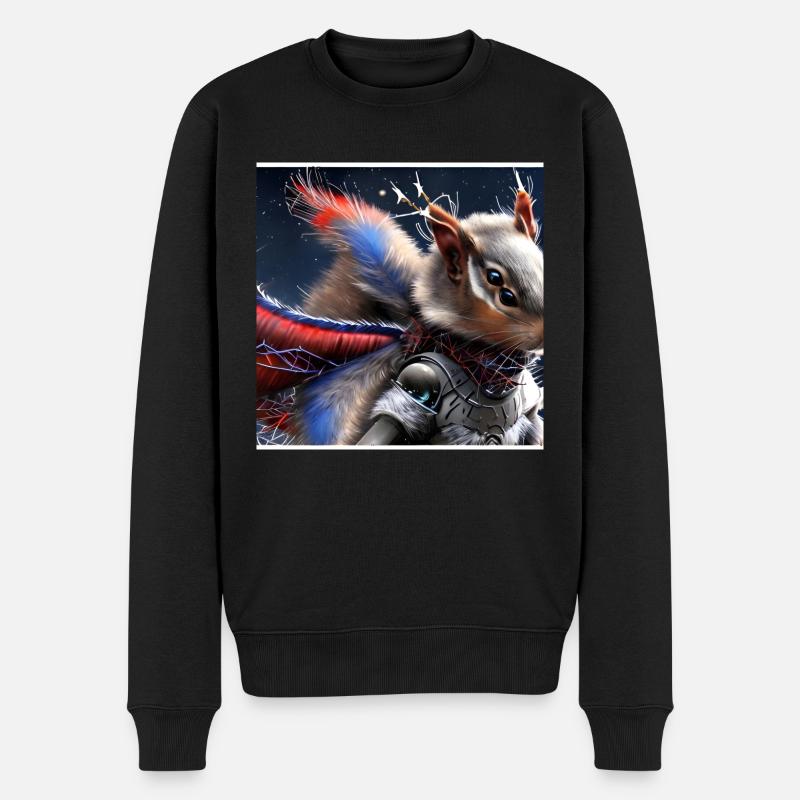 Série : distopia of christmas - Pull Premium bio Homme - noir