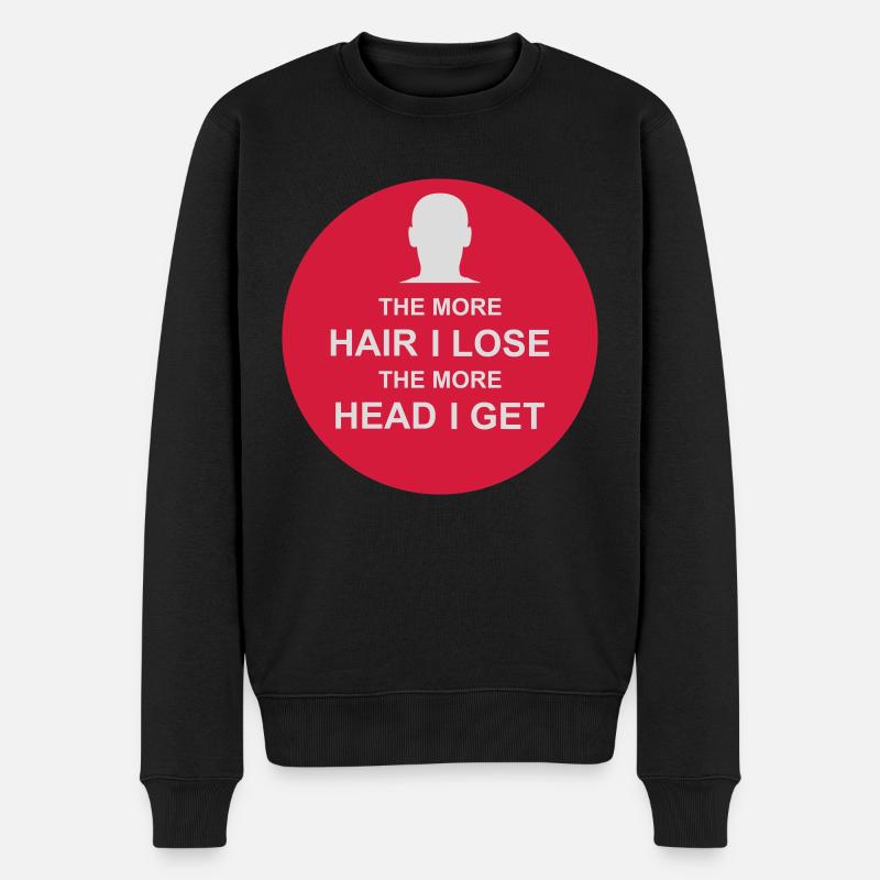 J’ai plus de tête - Pull Premium bio Homme - noir