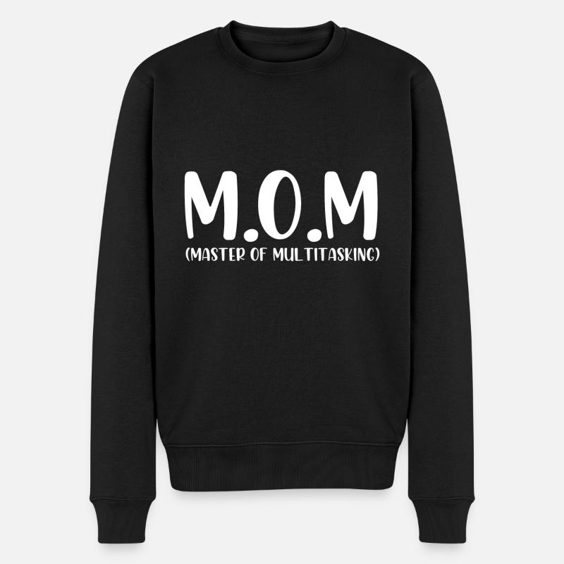 Maman maître du multitâche - Pull Premium bio Homme - noir