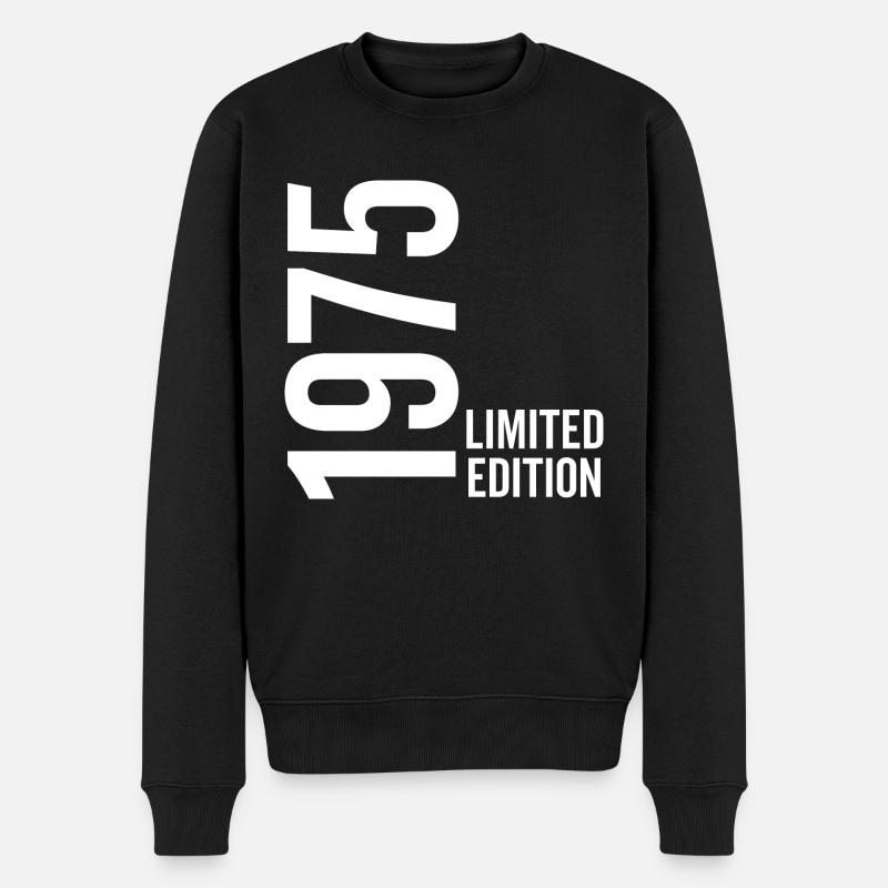 1975 Édition limitée - Pull Premium bio Homme - noir