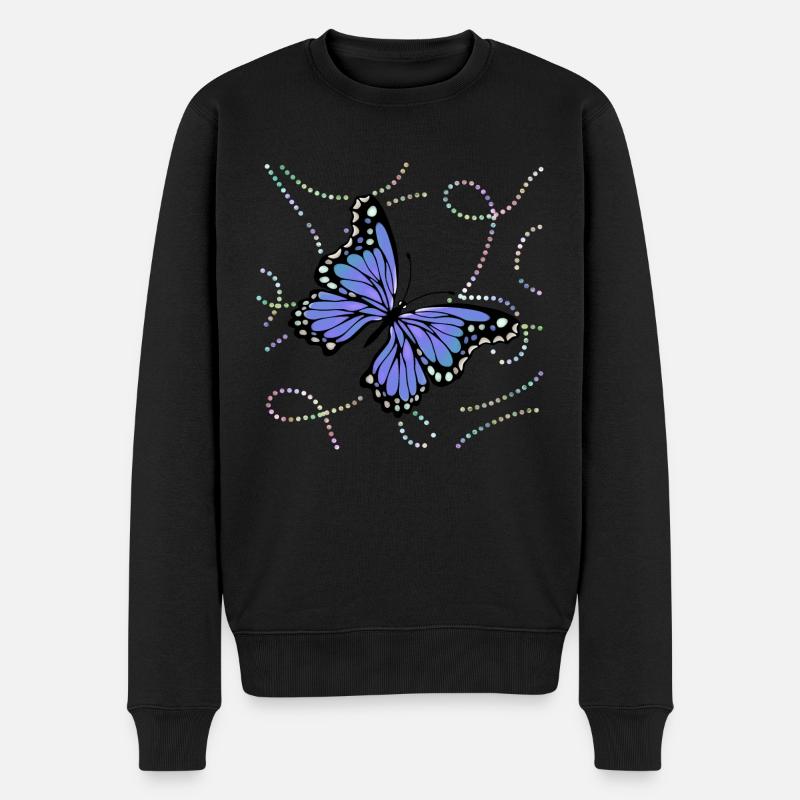 Papillon - Pull Premium bio Homme - noir