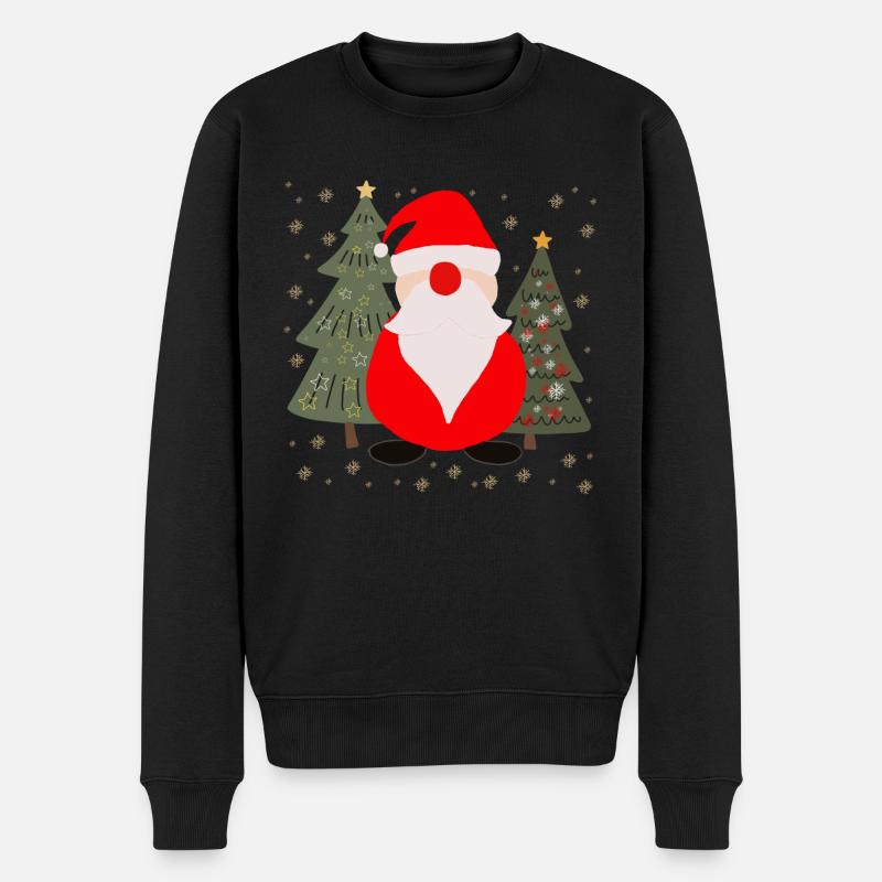 Ho Ho Ho! - Pull Premium bio Homme - noir