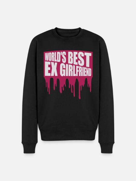 World's Best Ex Girlfriend - Men's Premium Organic Jumper - black