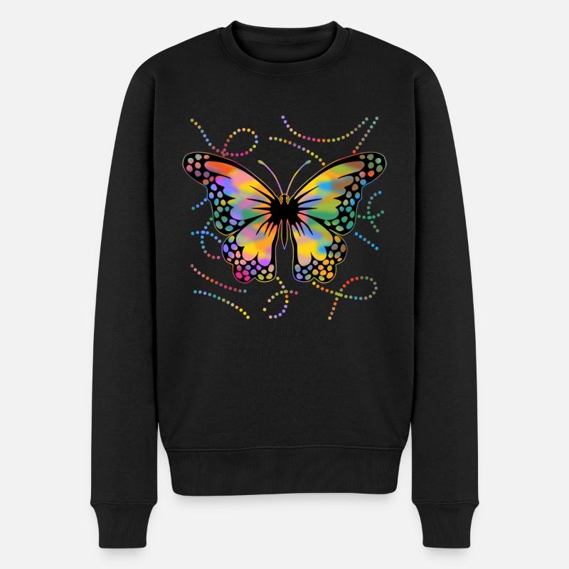 Papillon - Pull Premium bio Homme - noir