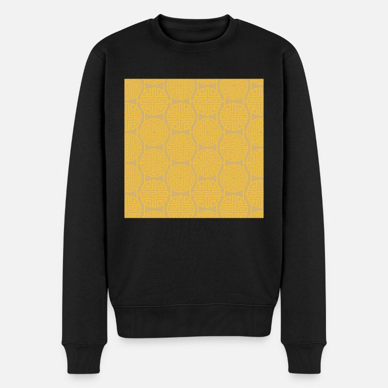 Modèle chinois - Pull Premium bio Homme - noir