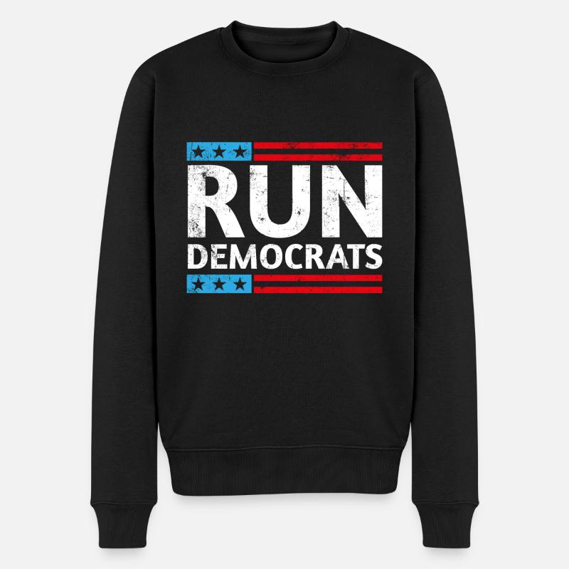 Dirigez les démocrates - Pull Premium bio Homme - noir